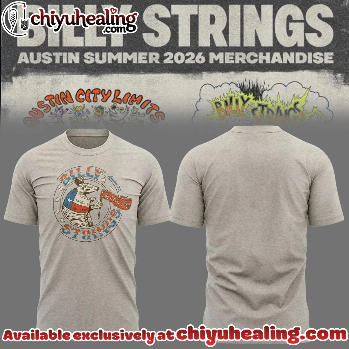 Billy Strings Shirt & Hoodie (Design 2)