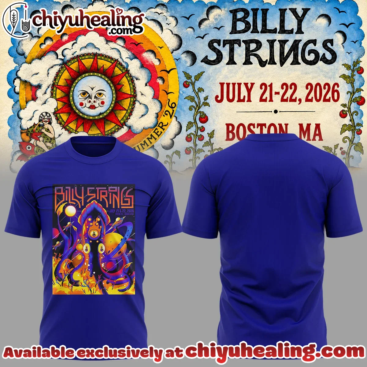 Billy Strings Shirt & Hoodie (Release 26)