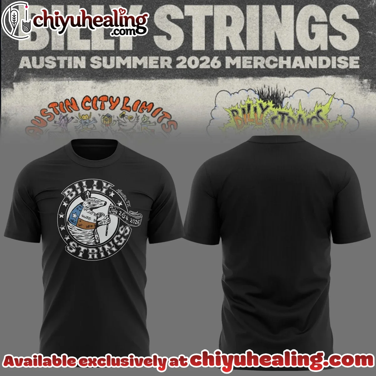 Billy Strings T-Shirt & Hoodie [Batch 5]
