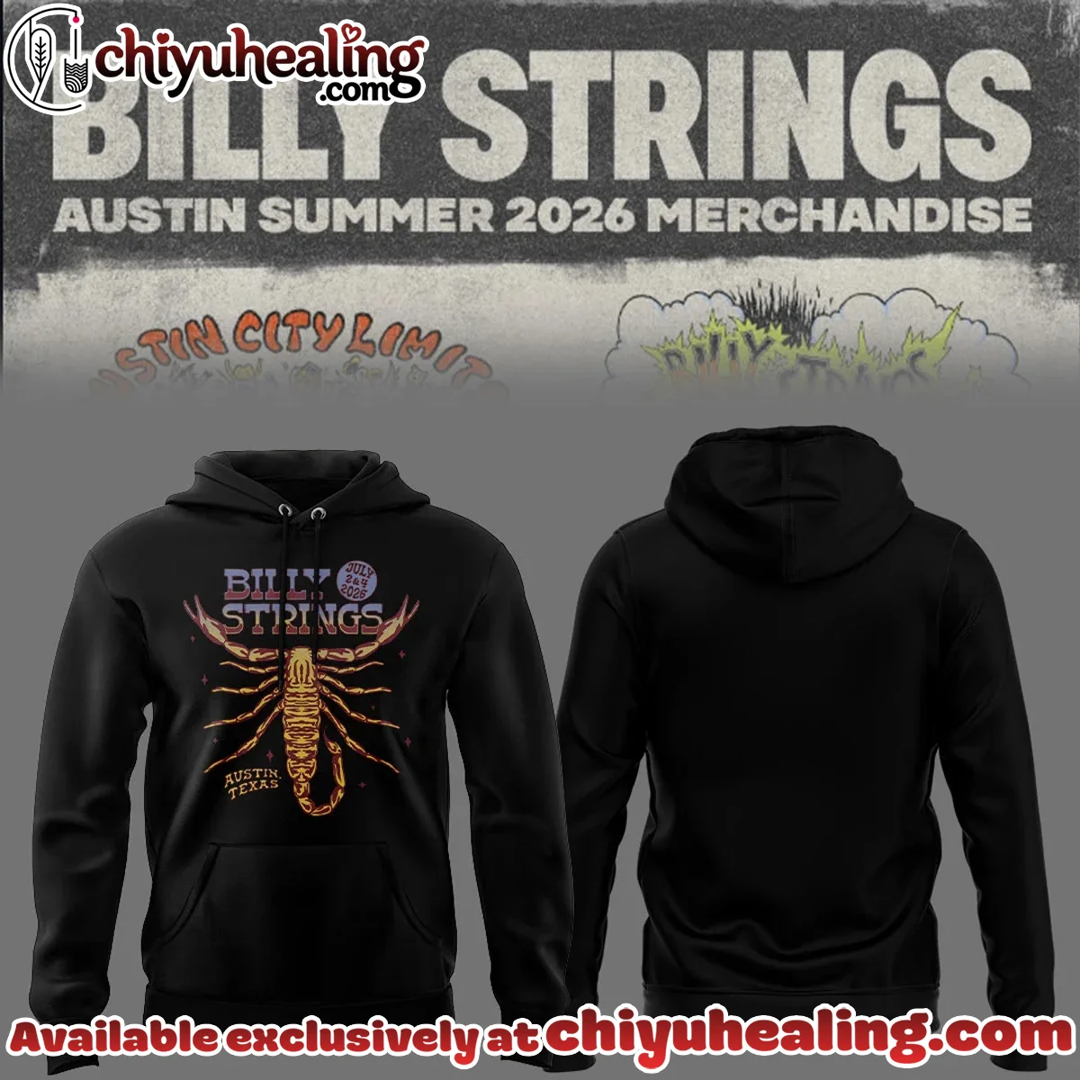 Billy Strings T-Shirt & Hoodie (Design 3)