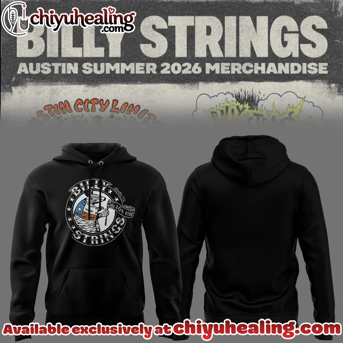 Billy Strings T-Shirt & Hoodie [Drop 20]