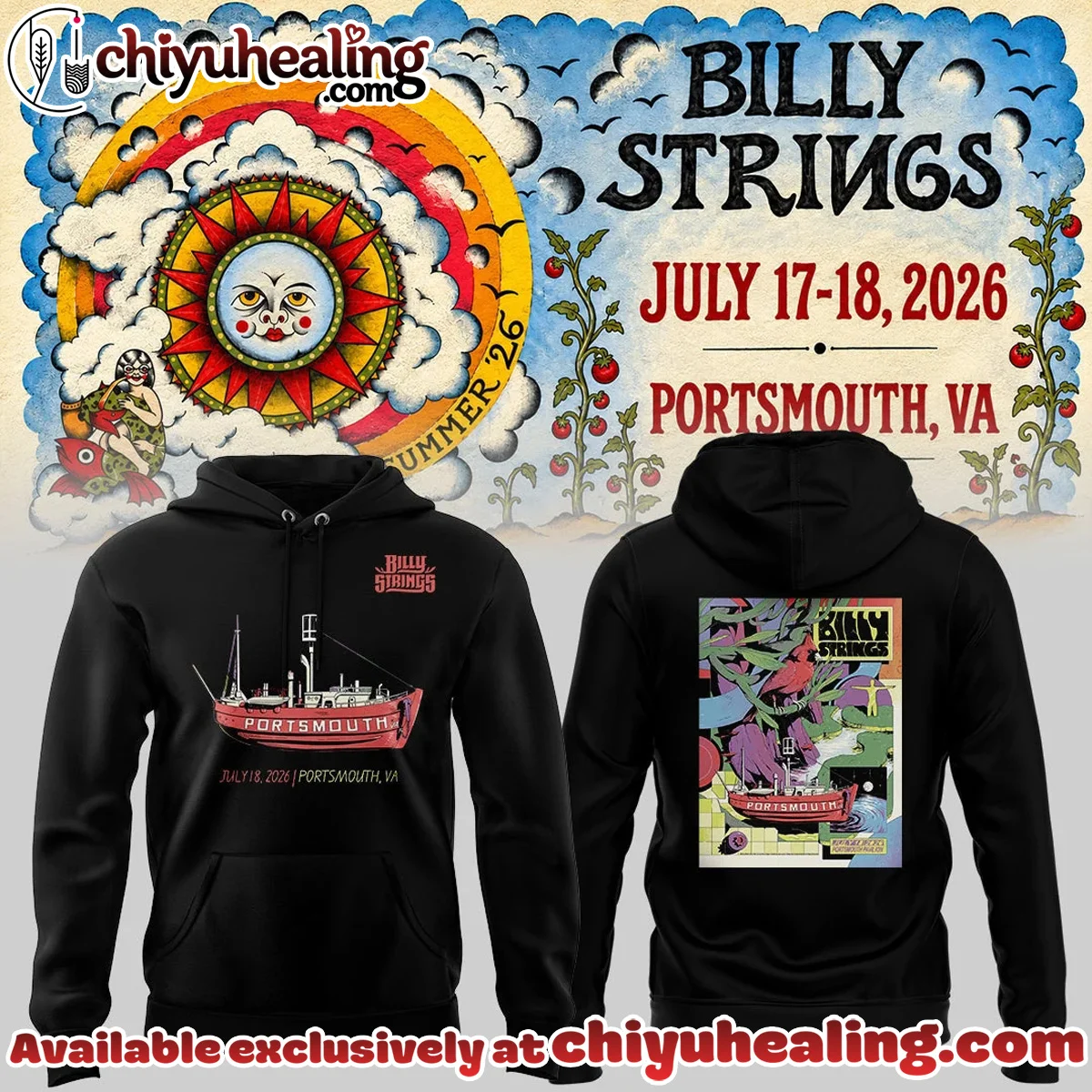 Billy Strings T-Shirt & Hoodie (Release 11)