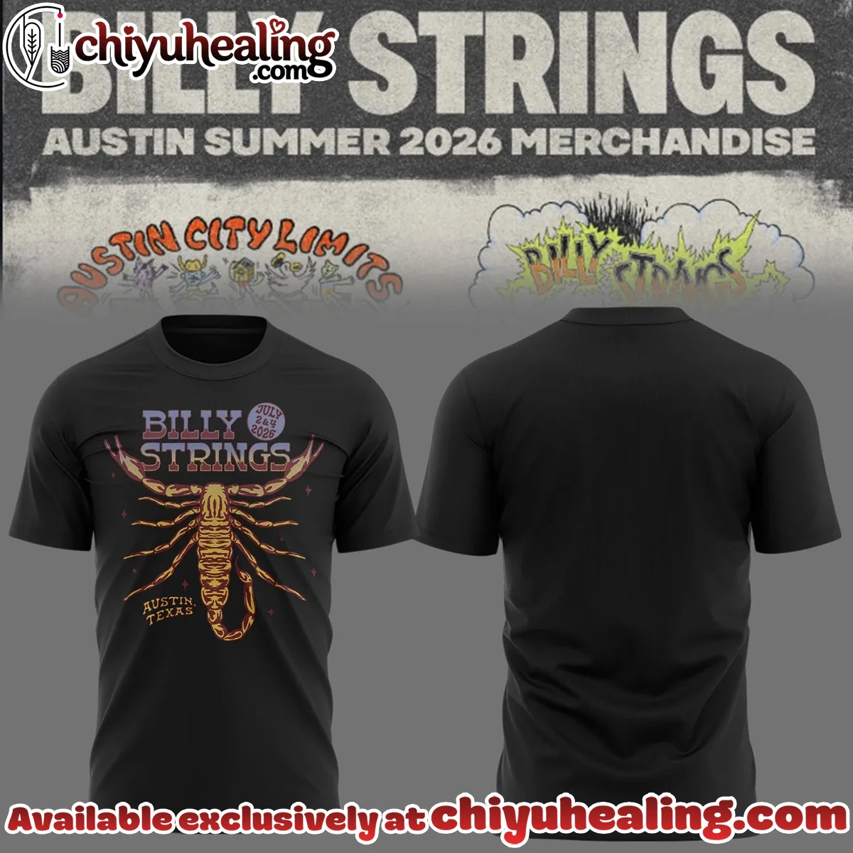 Billy Strings T-Shirt & Hoodie - Series 24