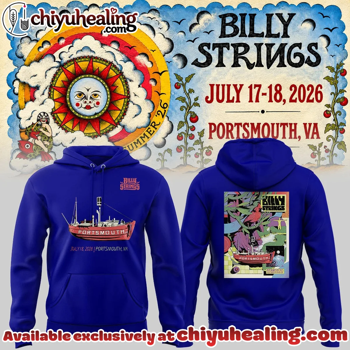 Billy Strings T-Shirt & Hoodie - Series 8