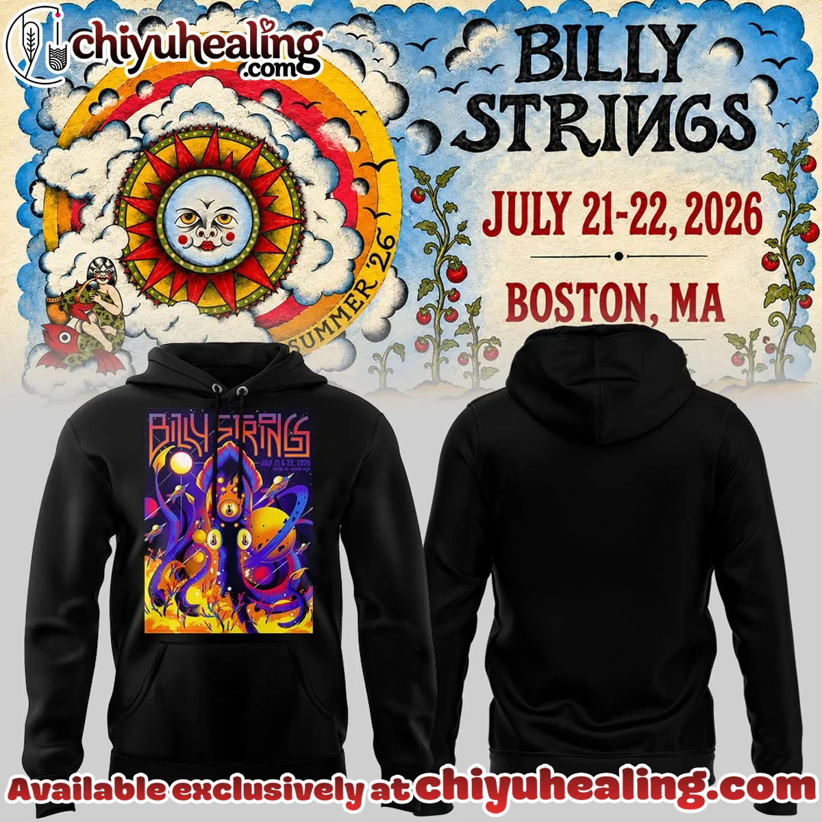 Billy Strings T-Shirt & Hoodie - Variant 1