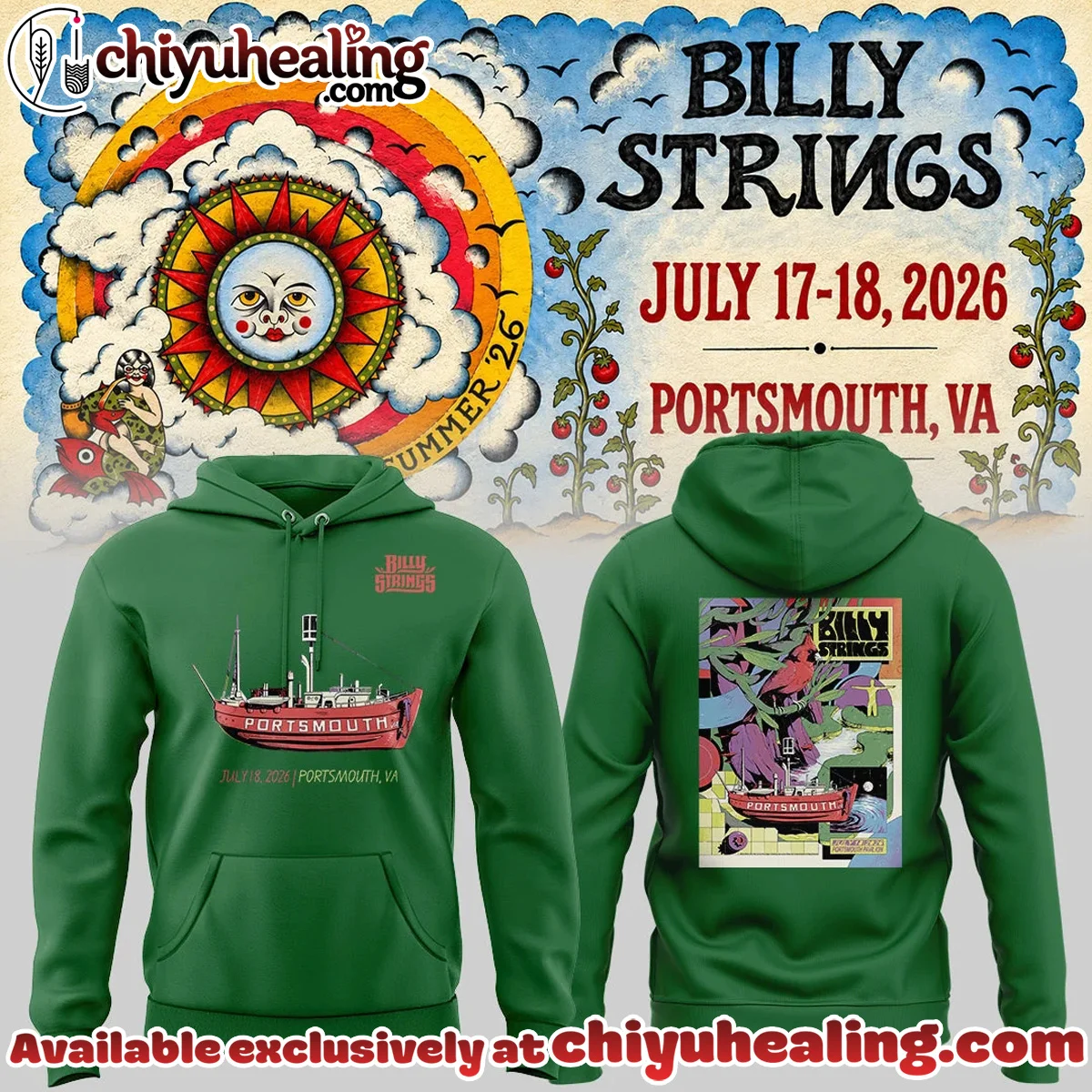 Billy Strings T-Shirt & Hoodie - Variant 4
