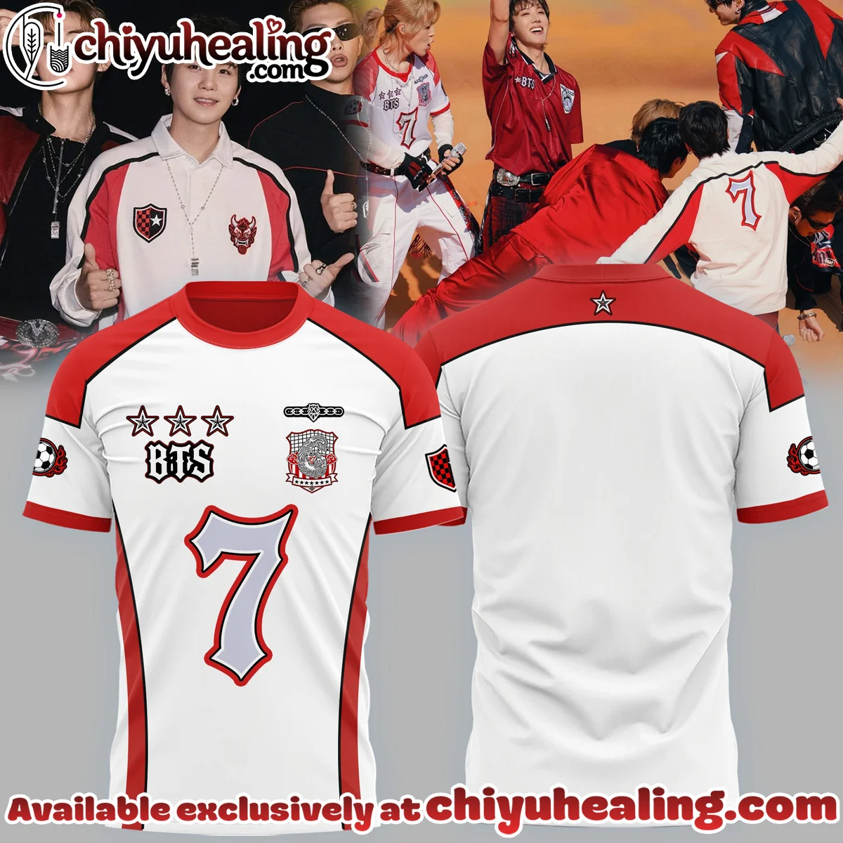 BTS FIFA World Cup Finals Half-Time Show Shirt & Hoodie [Batch 4]