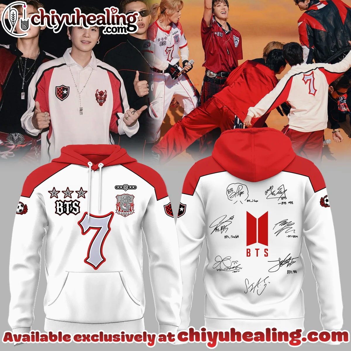 BTS FIFA World Cup Finals Half-Time Show T-Shirt & Hoodie [Batch 3]