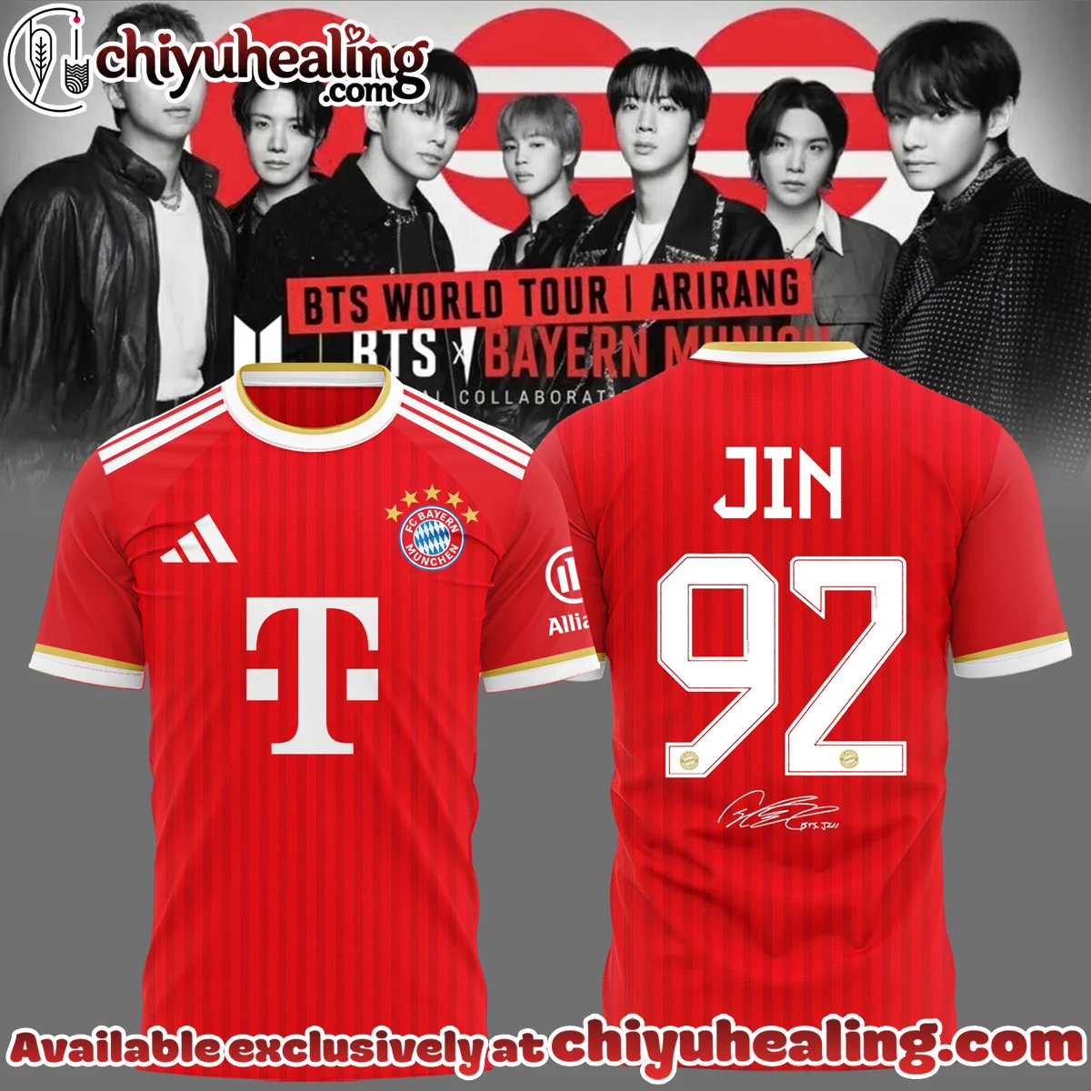BTS WORLD TOUR ARIRANG IN Munich Shirt & Hoodie (Style 6)