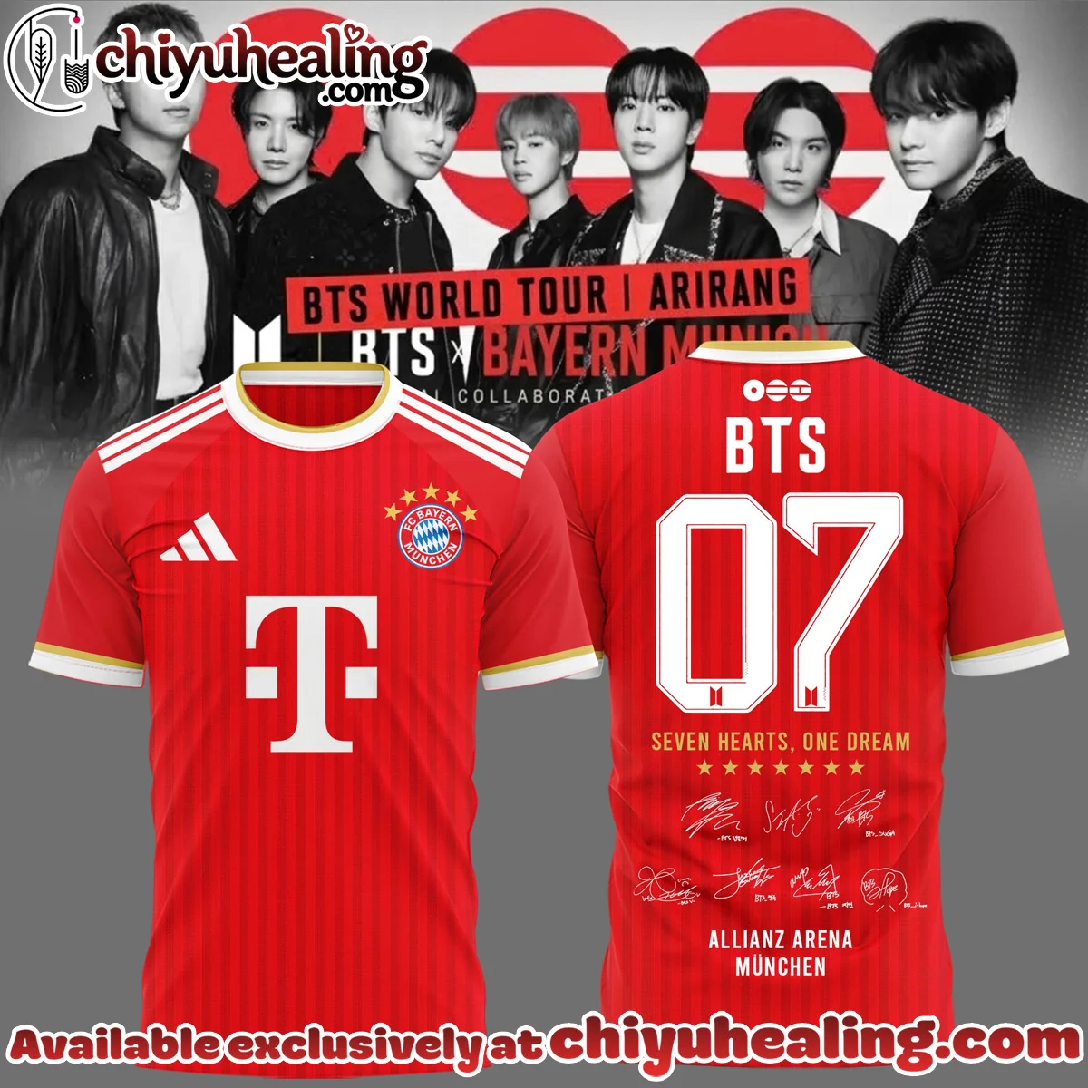 BTS WORLD TOUR ARIRANG Munich T-Shirt & Hoodie