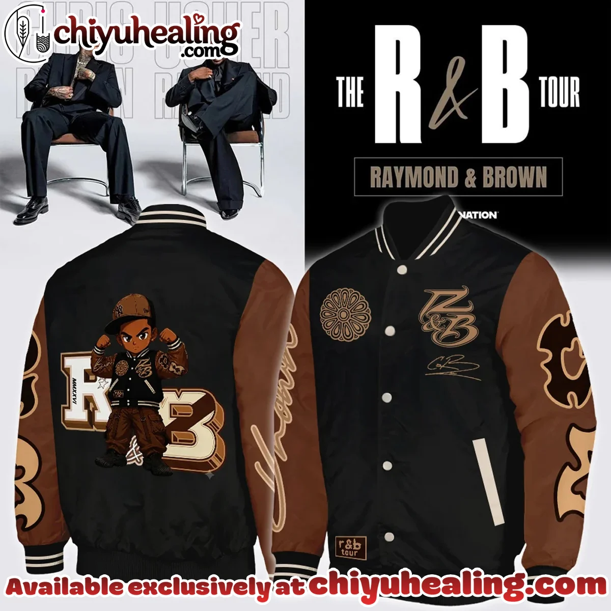 Chris Brown R&B Tour Signed Bomber Jacket [Drop 11]