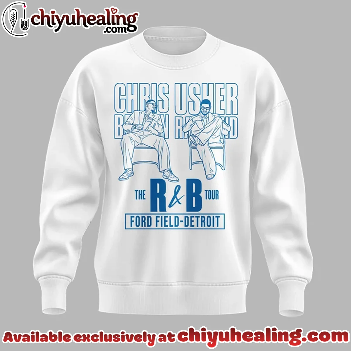 Chris Brown x Usher Raymond x Detroit Lions The R&B Tour T-Shirt & Hoodie - Part 2 Chris Brown x Usher Raymond x Detroit Lions The R&B Tour T-Shirt & Hoodie - Part 2