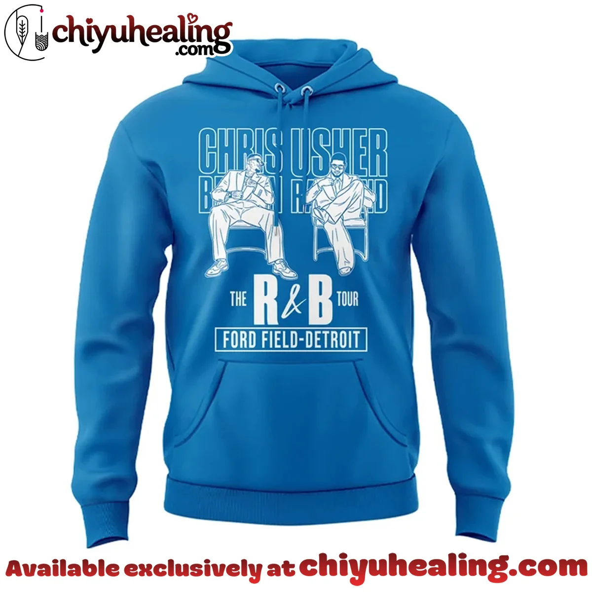 Chris Brown x Usher Raymond x Detroit Lions The R&B Tour T-Shirt & Hoodie - Part 4 Chris Brown x Usher Raymond x Detroit Lions The R&B Tour T-Shirt & Hoodie - Part 4