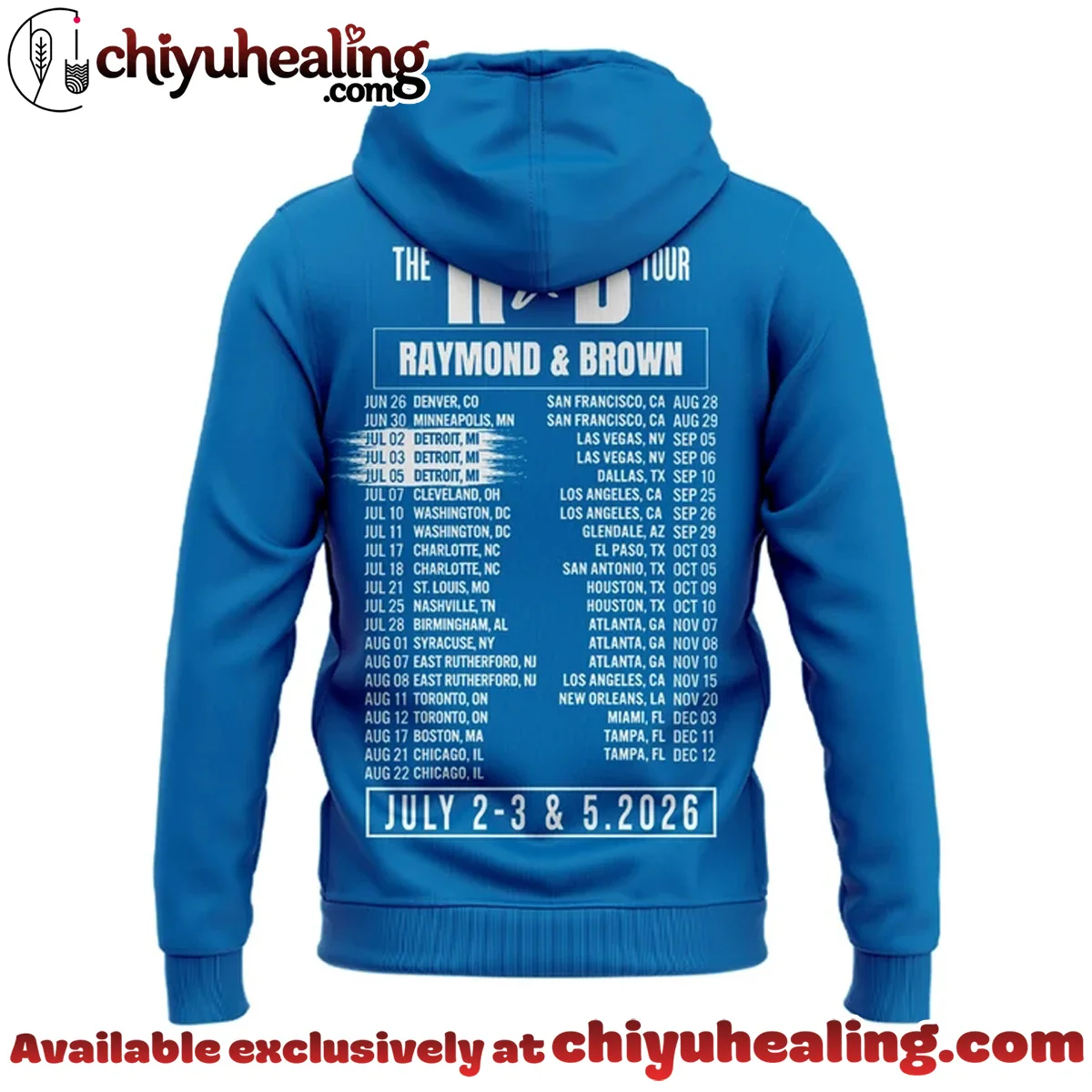 Chris Brown x Usher Raymond x Detroit Lions The R&B Tour T-Shirt & Hoodie - Part 4 Chris Brown x Usher Raymond x Detroit Lions The R&B Tour T-Shirt & Hoodie - Part 4