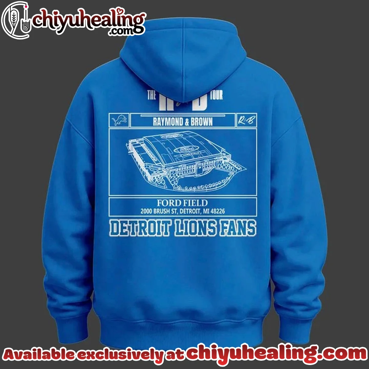 Chris Brown x Usher x Detroit Lions Signed Shirt & Hoodie (Design 2) Chris Brown x Usher x Detroit Lions Signed Shirt & Hoodie (Design 2)