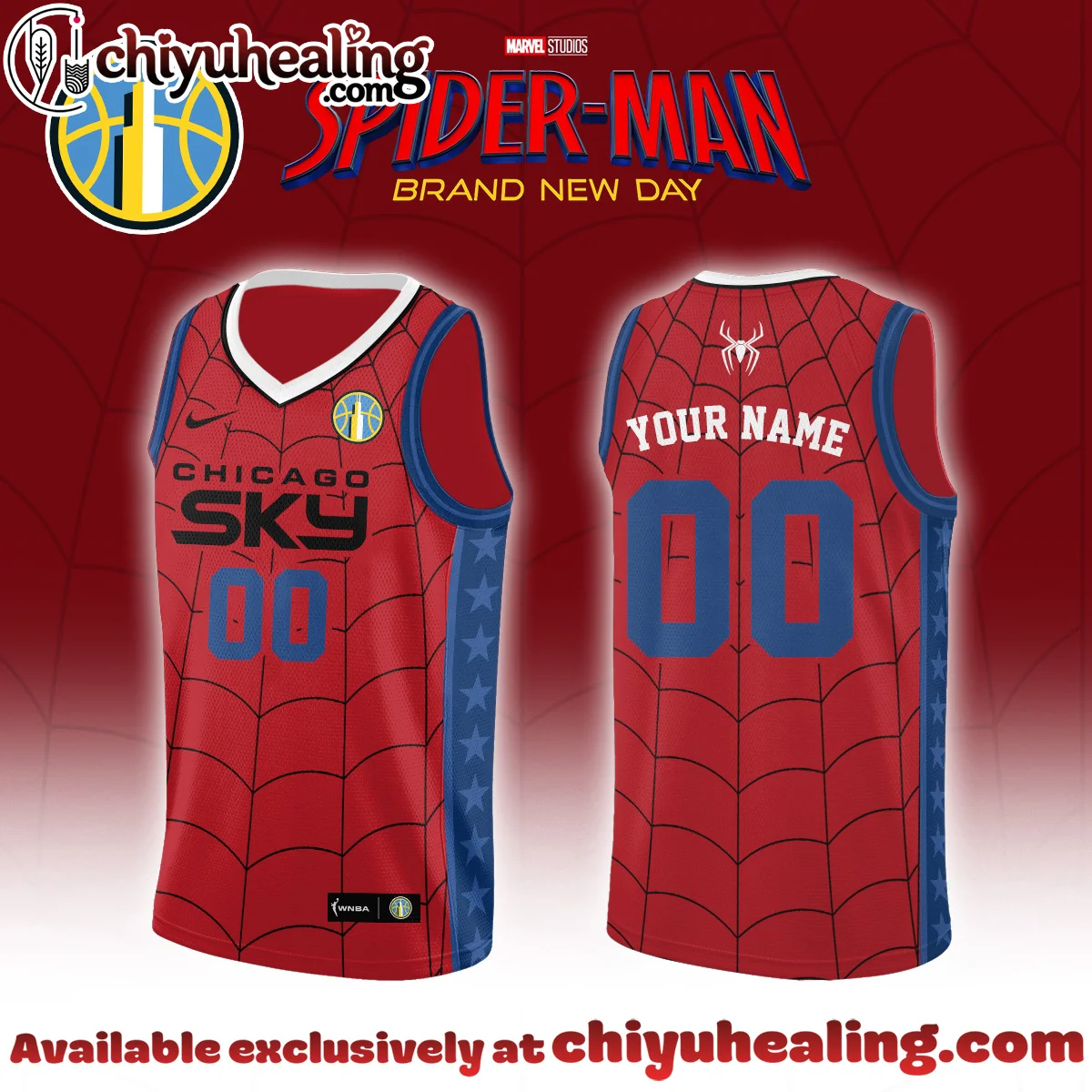CSKY x SpiderMan Brand New Day Basketball Jersey