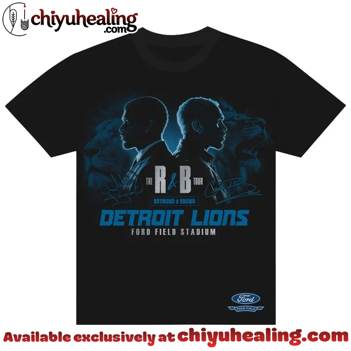 Detroit Lions x Usher x Chris Brown T-Shirt & Hoodie (Release 3) Detroit Lions x Usher x Chris Brown T-Shirt & Hoodie (Release 3)