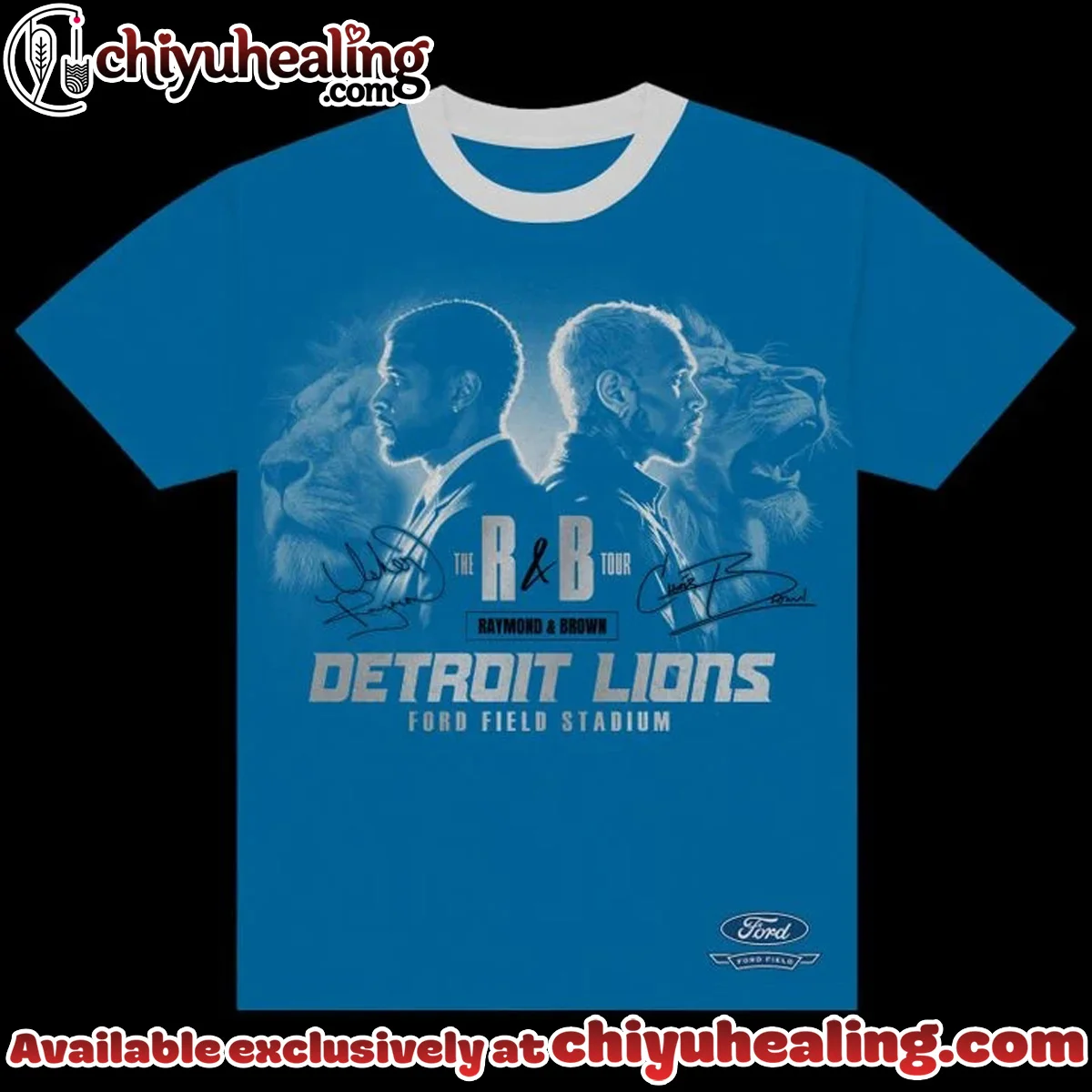 Detroit Lions x Usher x Chris Brown The R&B Tour T-Shirt & Hoodie Detroit Lions x Usher x Chris Brown The R&B Tour T-Shirt & Hoodie