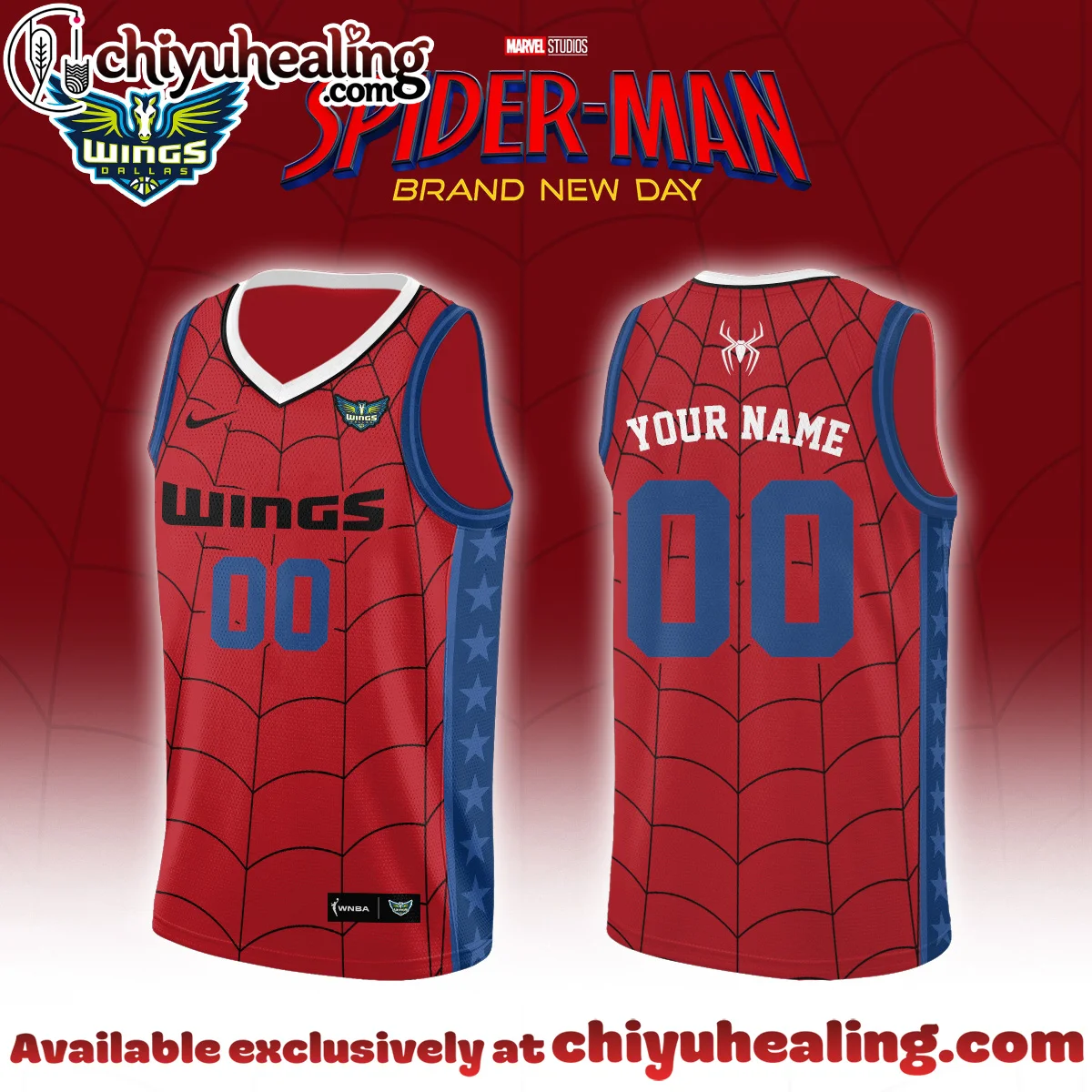 DW x SpiderMan Brand New Day Basketball Jersey