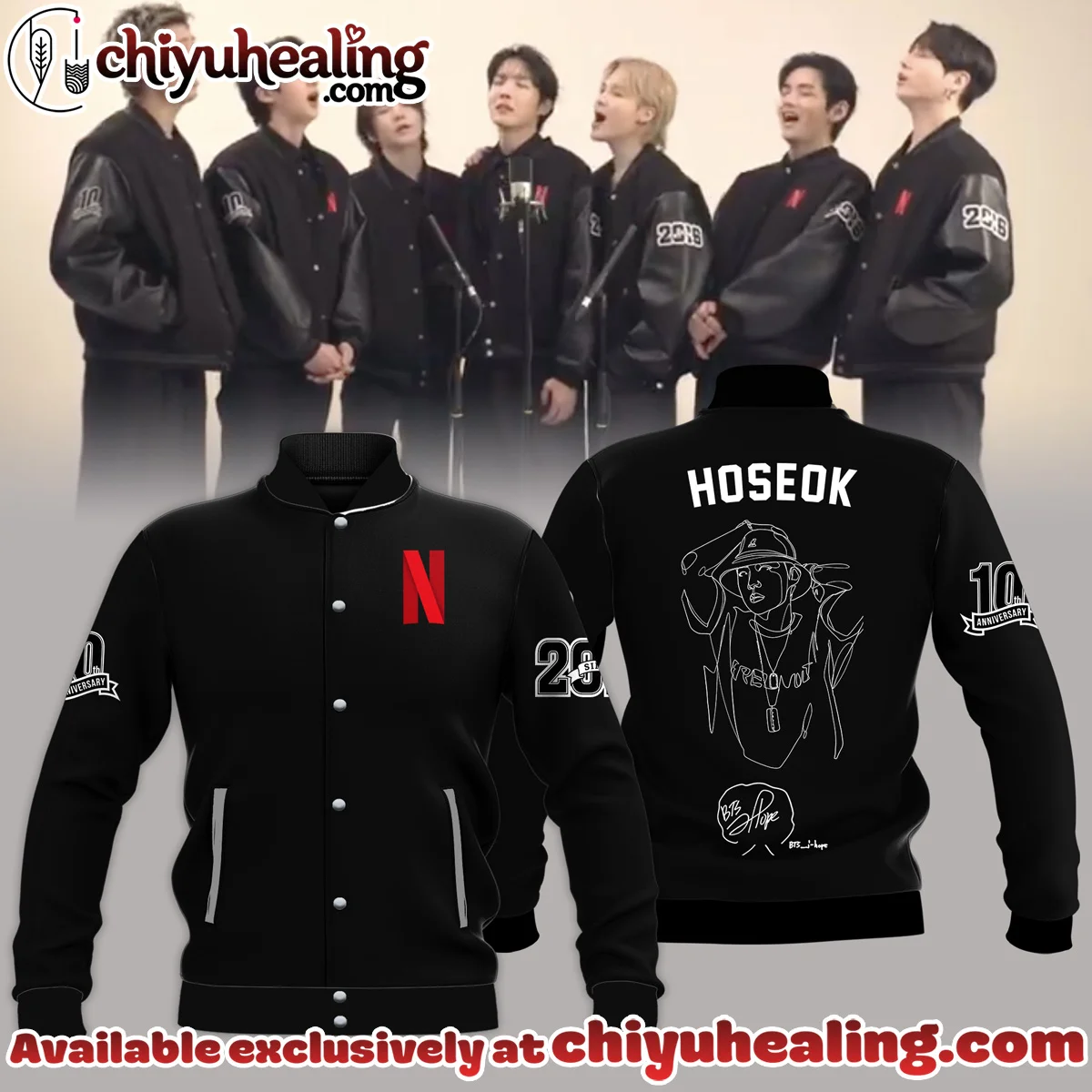 Hoseok Baseball Jacket (Style 1)