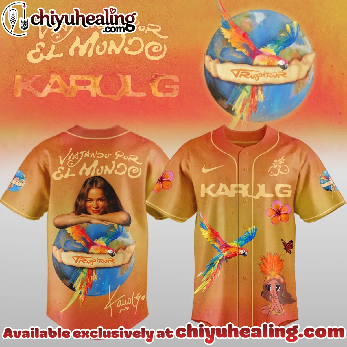 Karol G Nos Vamos de Tour Baseball Jersey [Batch 1]
