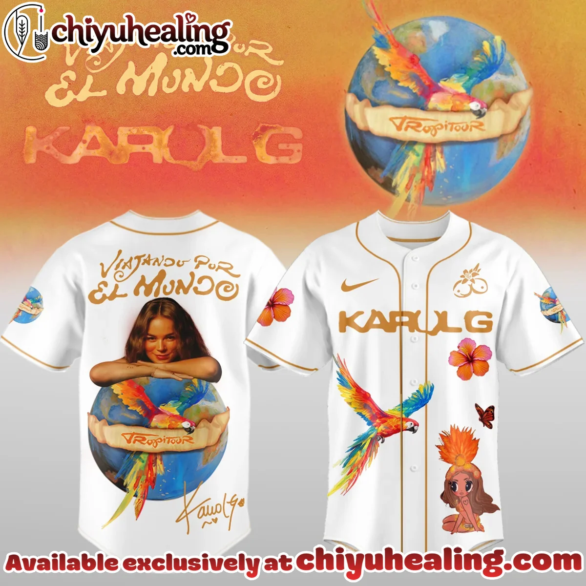 Karol G Nos Vamos de Tour Baseball Jersey (Release 2)