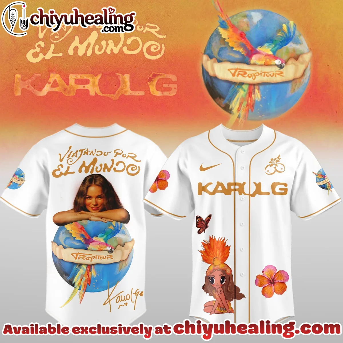 Karol G Nos Vamos de Tour Baseball Jersey - Series 4