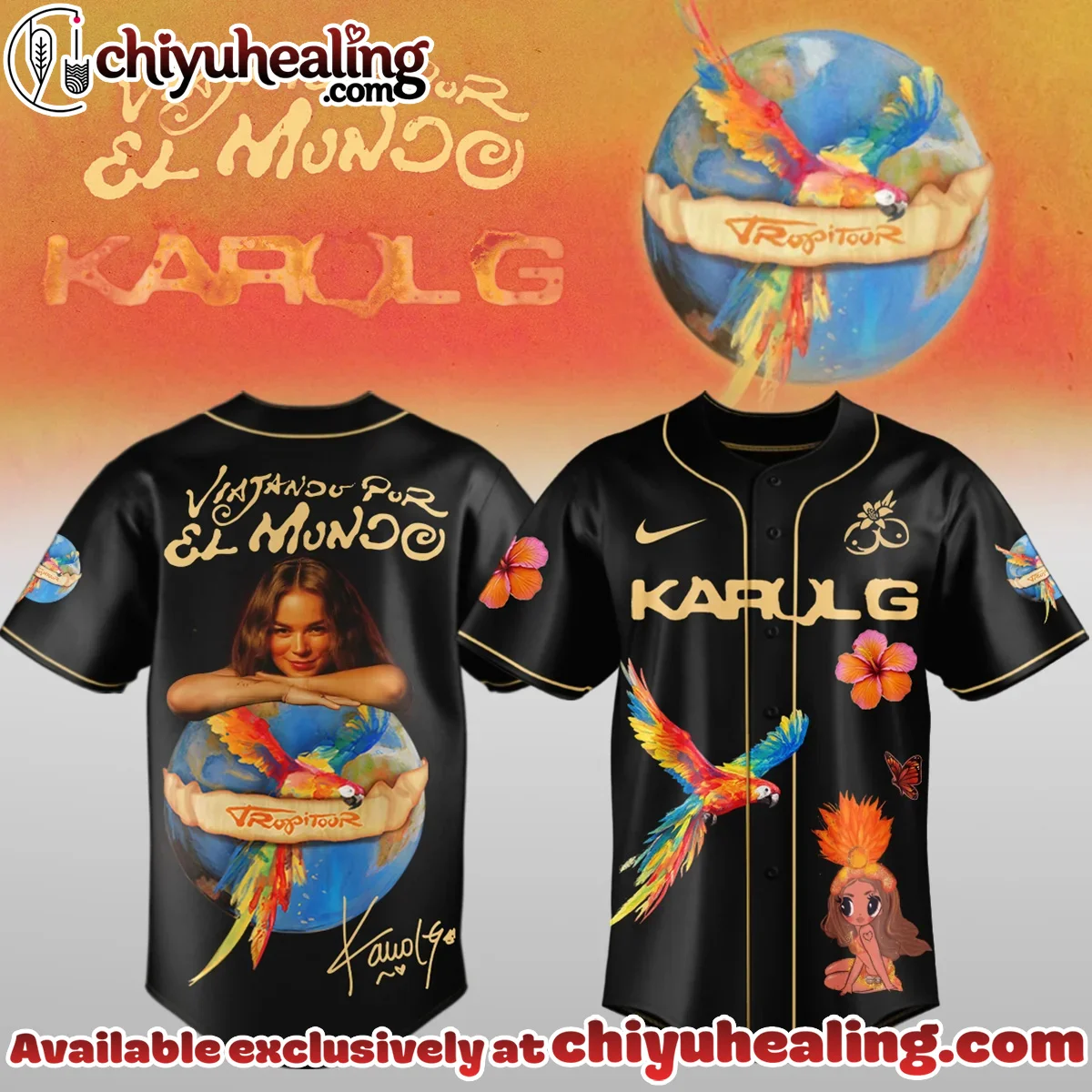Karol G Nos Vamos de Tour Baseball Jersey - Variant 1