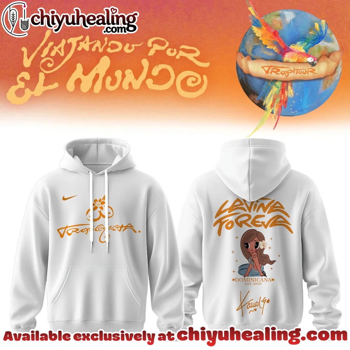 Karol G Nos Vamos de Tour Signature T-Shirt & Hoodie (Style 4)