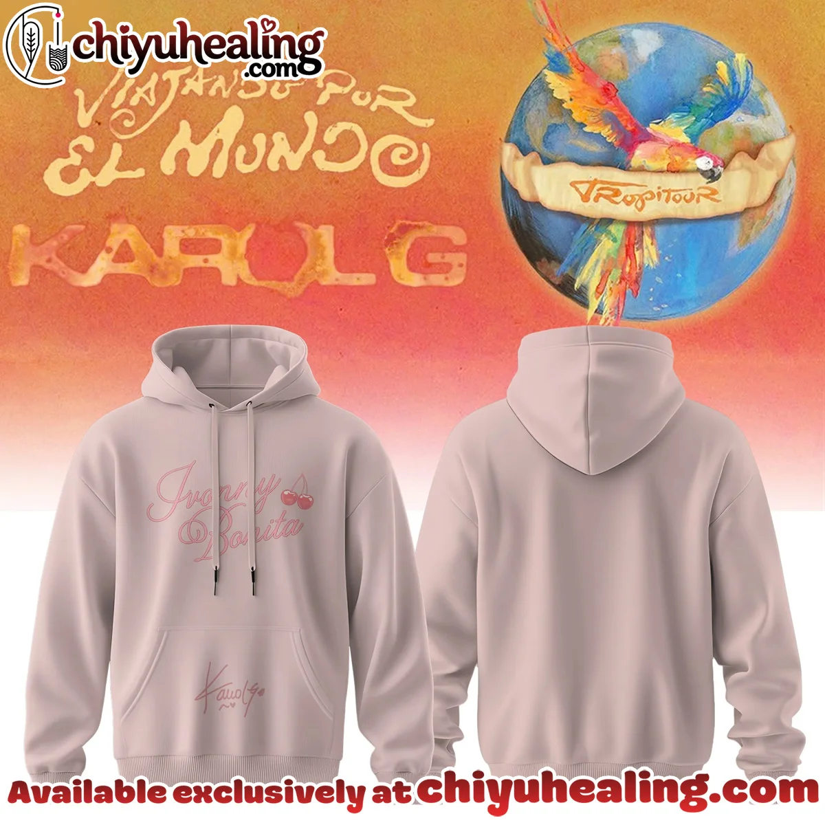 Karol G Viajando Por El Mundo Tropitour Shirt & Hoodie [Drop 21]