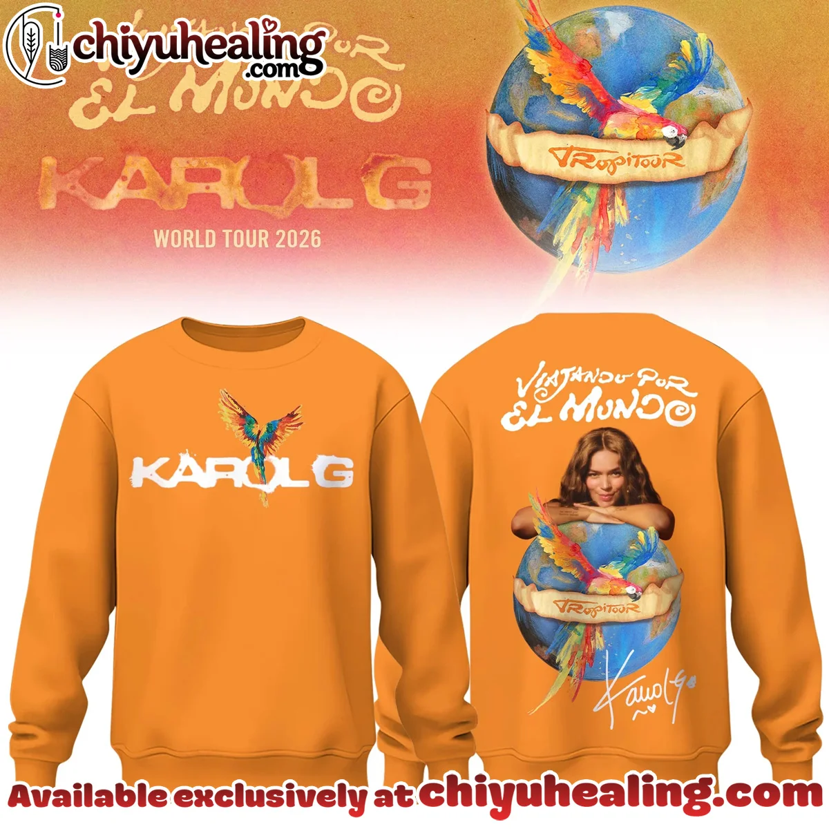 Karol G Viajando Por El Mundo Tropitour Shirt & Hoodie [Drop 29]