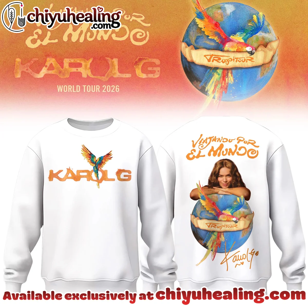 Karol G Viajando Por El Mundo Tropitour Shirt & Hoodie - Part 18