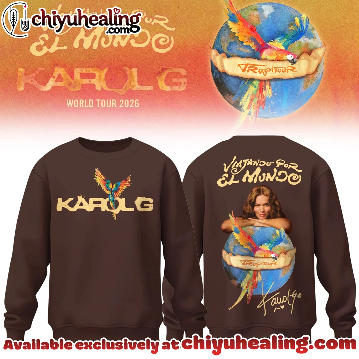 Karol G Viajando Por El Mundo Tropitour Shirt & Hoodie - Part 19