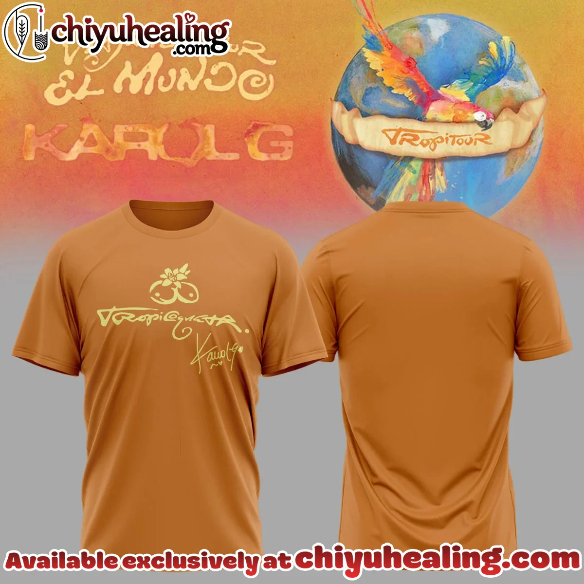 Karol G VIAJANDO POR EL MUNDO TROPITOUR Shirt & Hoodie - Variant 2