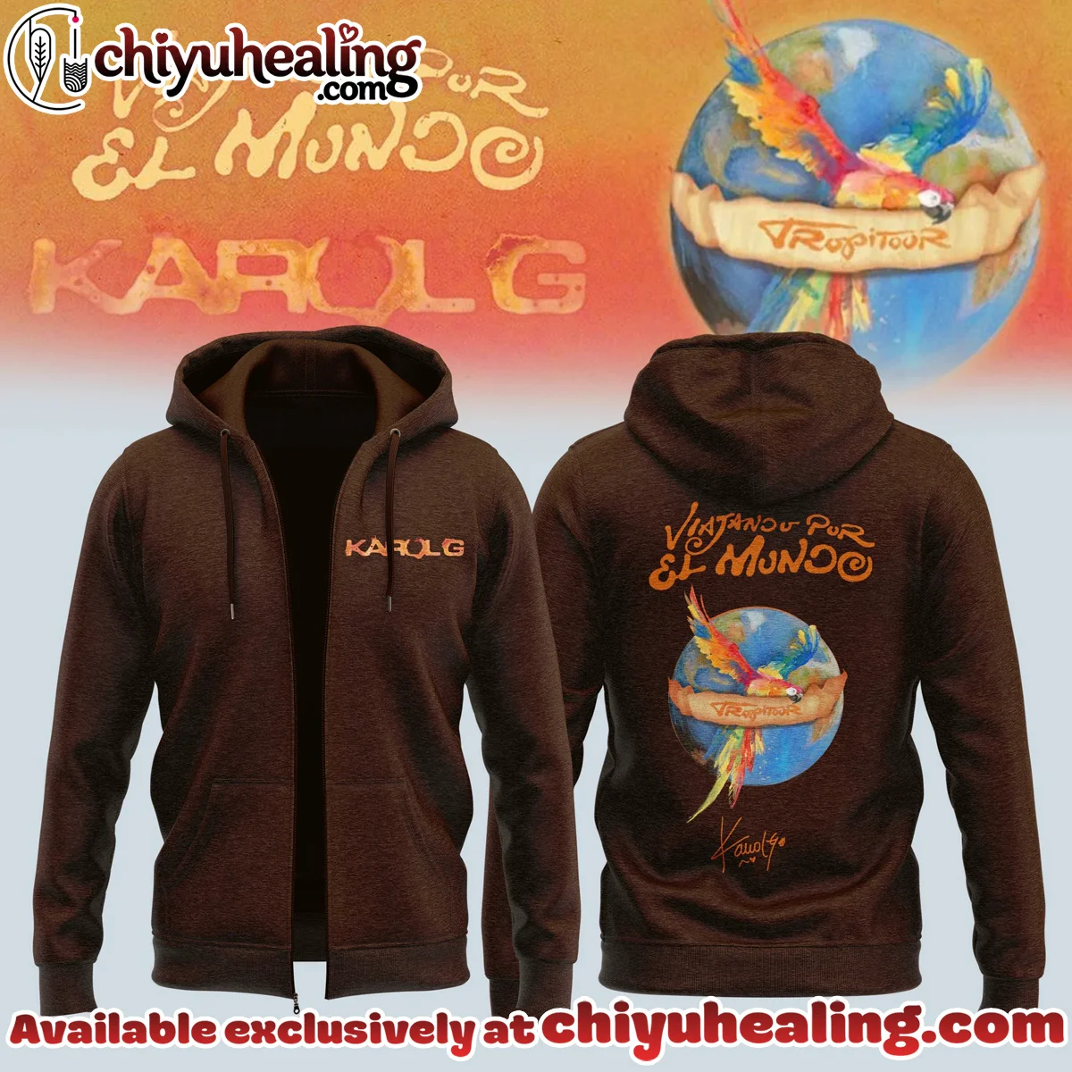 Karol G Viajando por el Mundo Tropitour T-Shirt & Hoodie - Variant 15