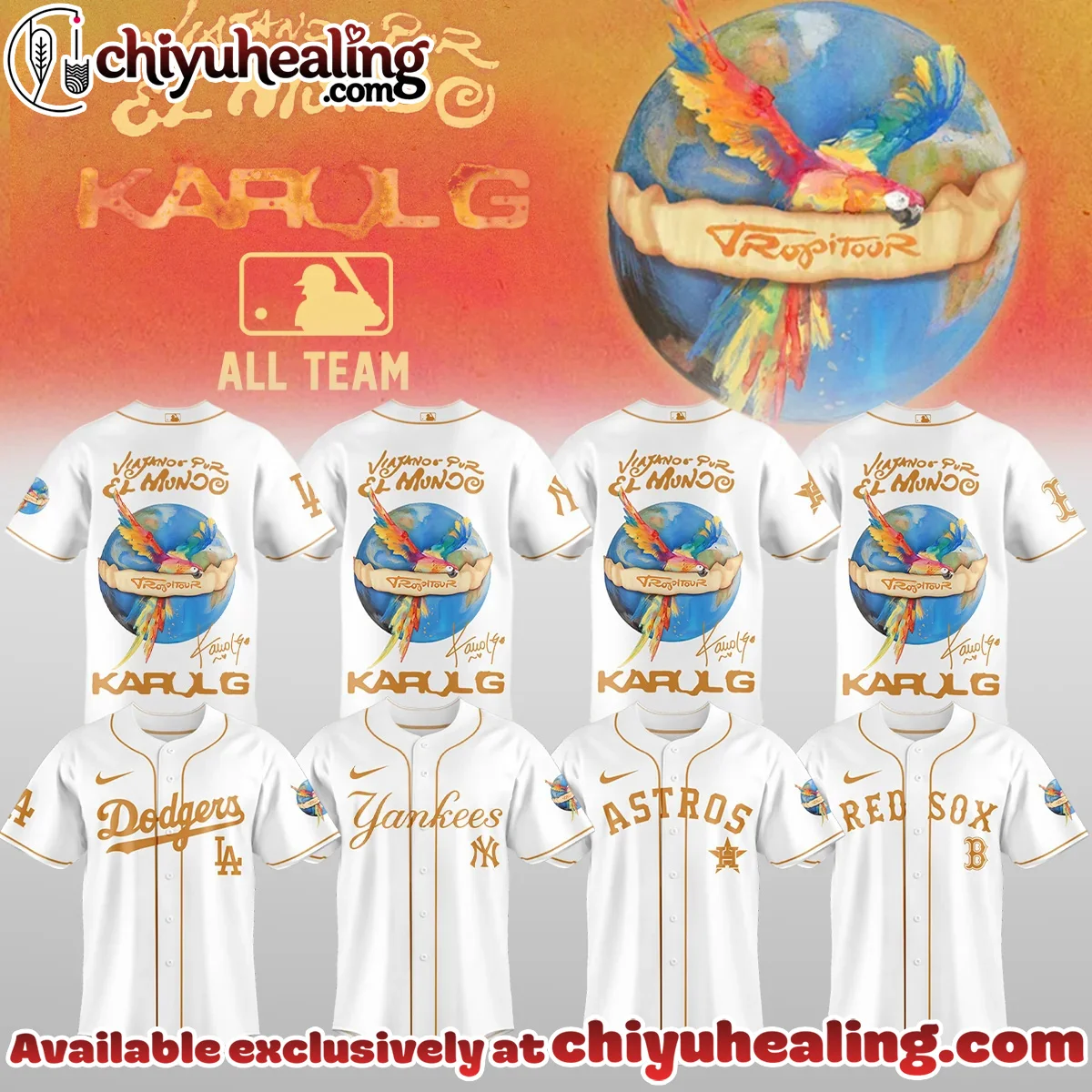 Karol G x MLB Nos Vamos de Tour Baseball Jersey [Batch 3]