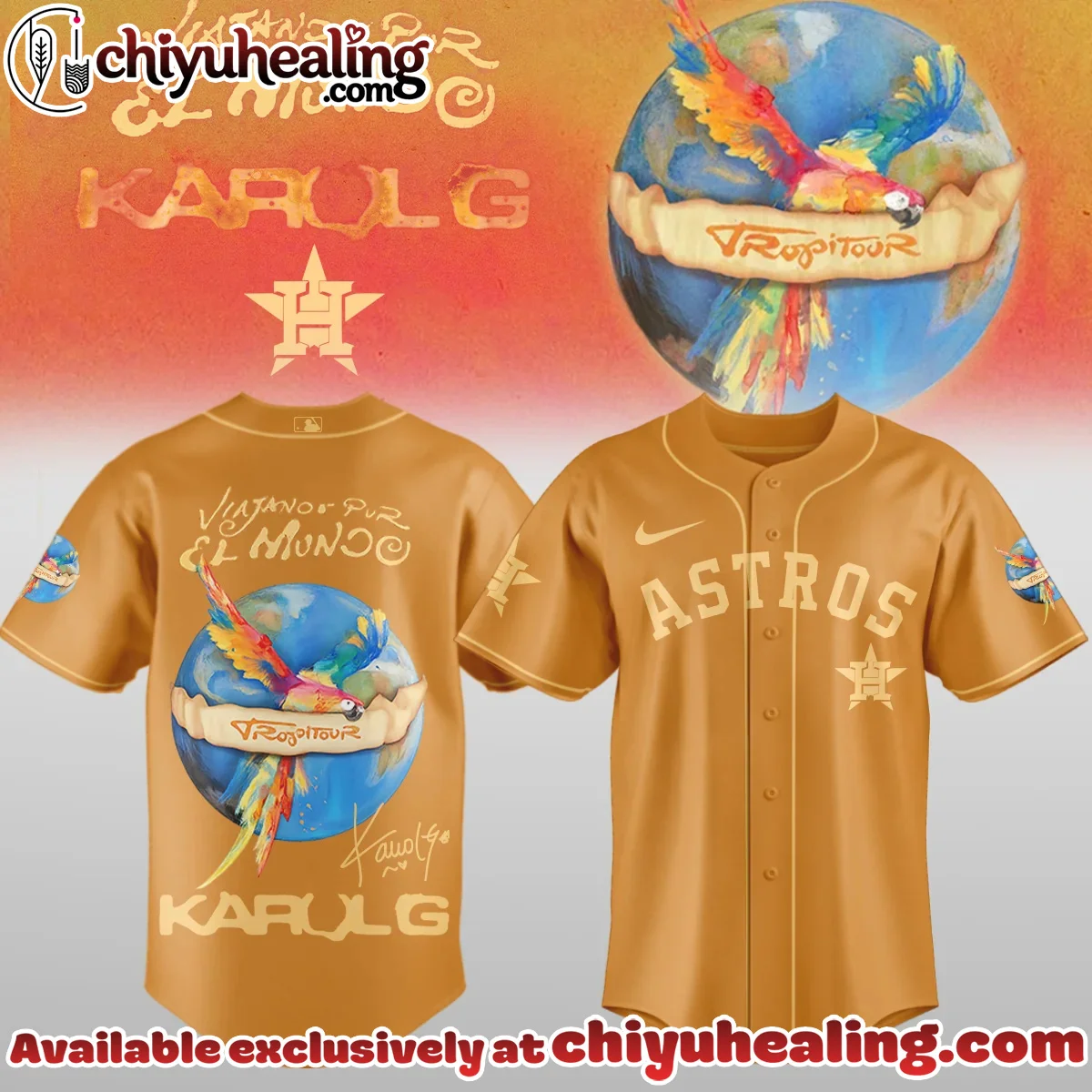 Karol G x MLB Nos Vamos de Tour Baseball Jersey (Release 2) Karol G x MLB Nos Vamos de Tour Baseball Jersey (Release 2)