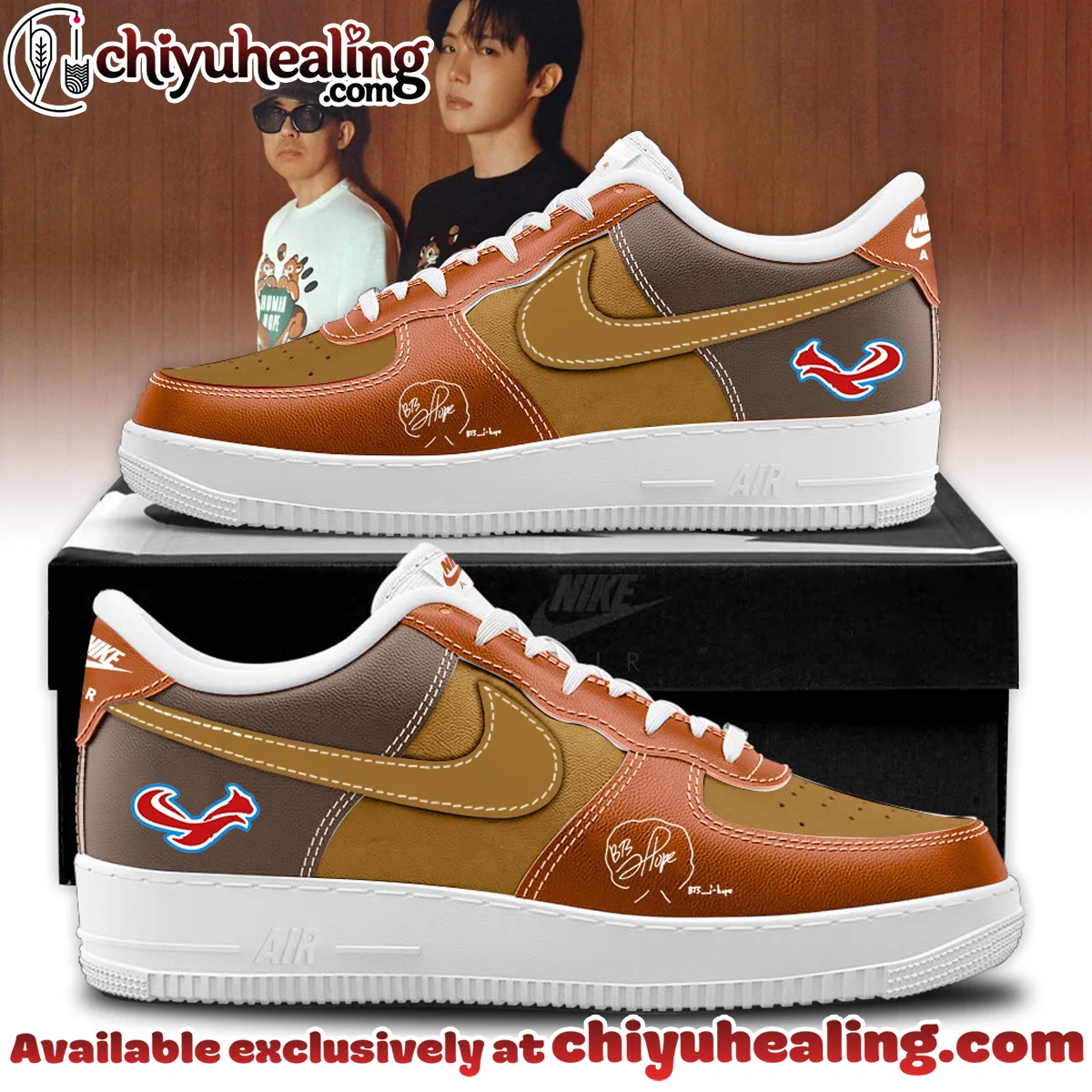 NIGO x J-Hope HUMAN HOPE 01 Custom Air Force 1 & Jordan 1 Shoes