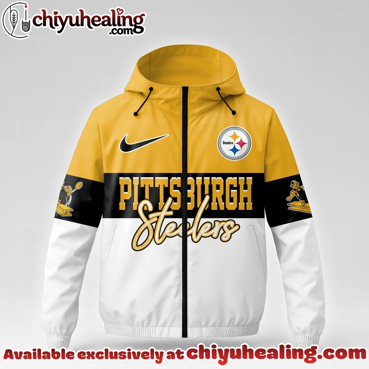 Pittsburgh Steelers Windbreaker Jacket Pittsburgh Steelers Windbreaker Jacket