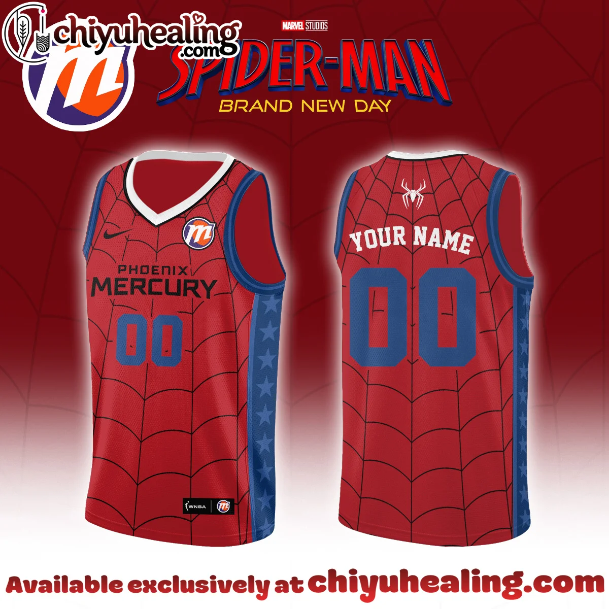 PM x SpiderMan Brand New Day Basketball Jersey