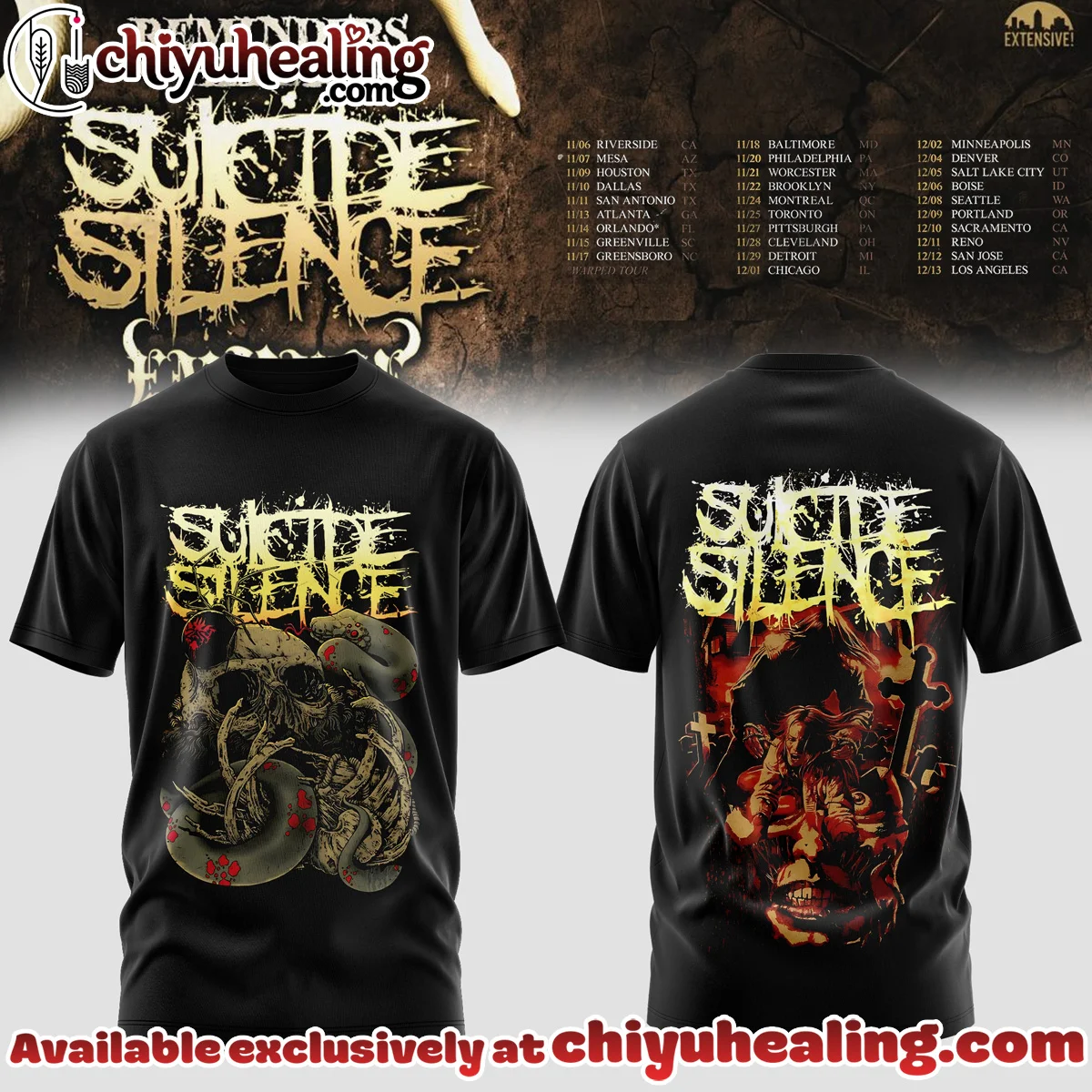 Reminders of Hell Tour Shirt & Hoodie [Batch 4]
