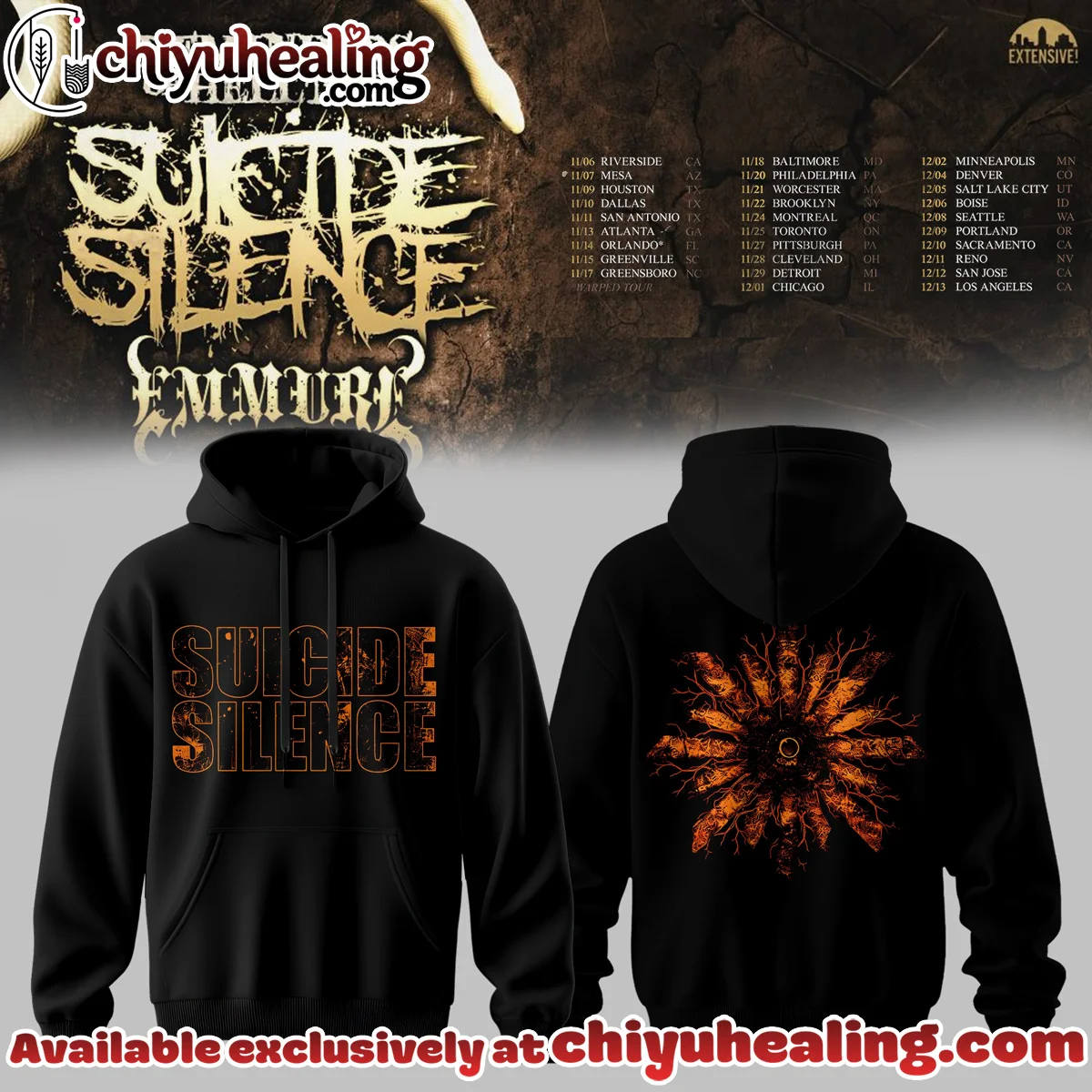 Reminders of Hell Tour Shirt & Hoodie - Series 2