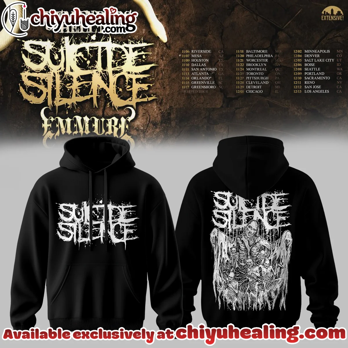 Reminders of Hell Tour T-Shirt & Hoodie [Batch 7]
