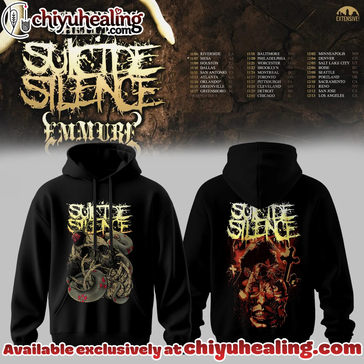 Reminders of Hell Tour T-Shirt & Hoodie (Release 5)
