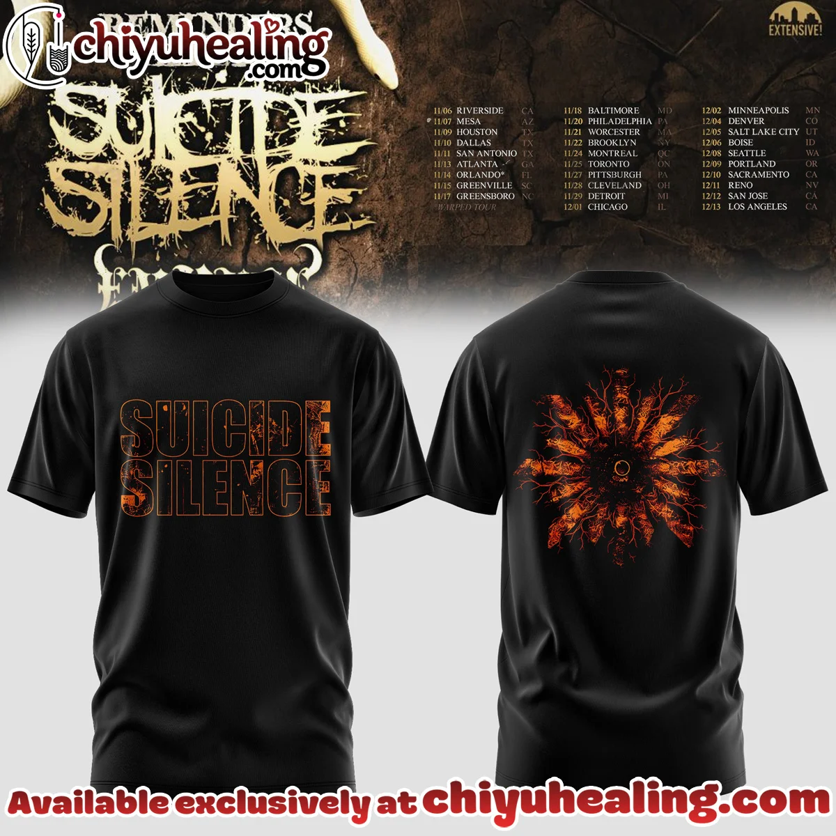 Reminders of Hell Tour T-Shirt & Hoodie - Variant 10