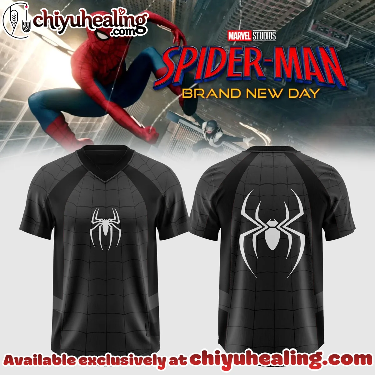 SPIDER-MAN BRAND NEW DAY Baseball Jersey (Release 13)