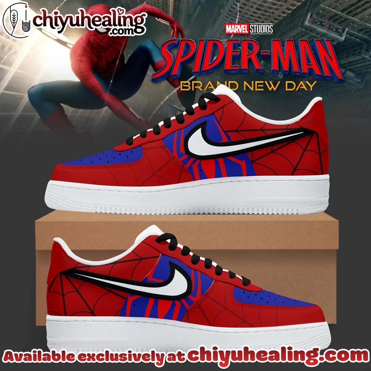 SPIDER-MAN BRAND NEW DAY Custom Air Force 1 & Jordan 1 Shoes - Part 12