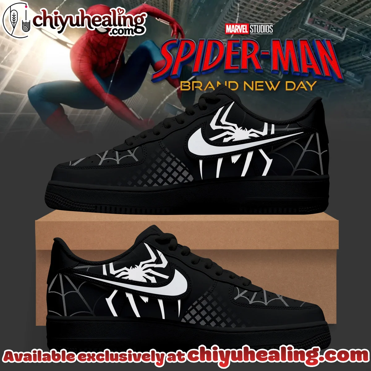 SPIDER-MAN BRAND NEW DAY Custom Air Force 1 & Jordan 1 Shoes (Style 2)
