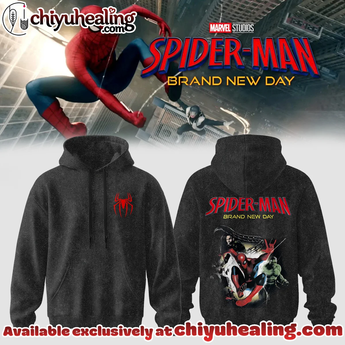 SPIDER-MAN BRAND NEW DAY Shirt & Hoodie [Drop 5]