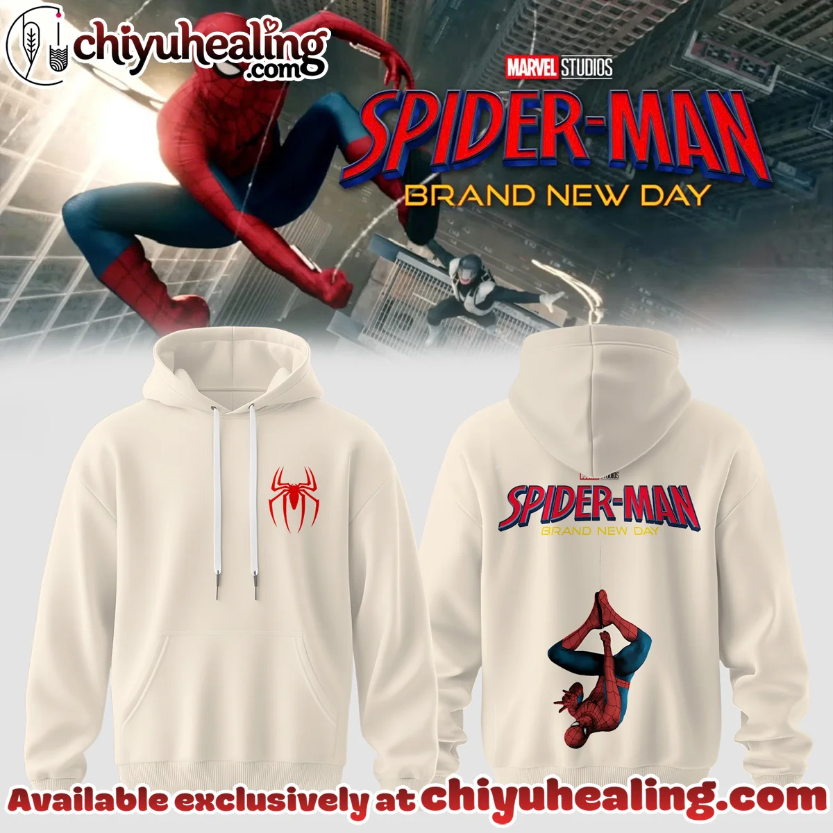 SPIDER-MAN BRAND NEW DAY Shirt & Hoodie (Release 15)